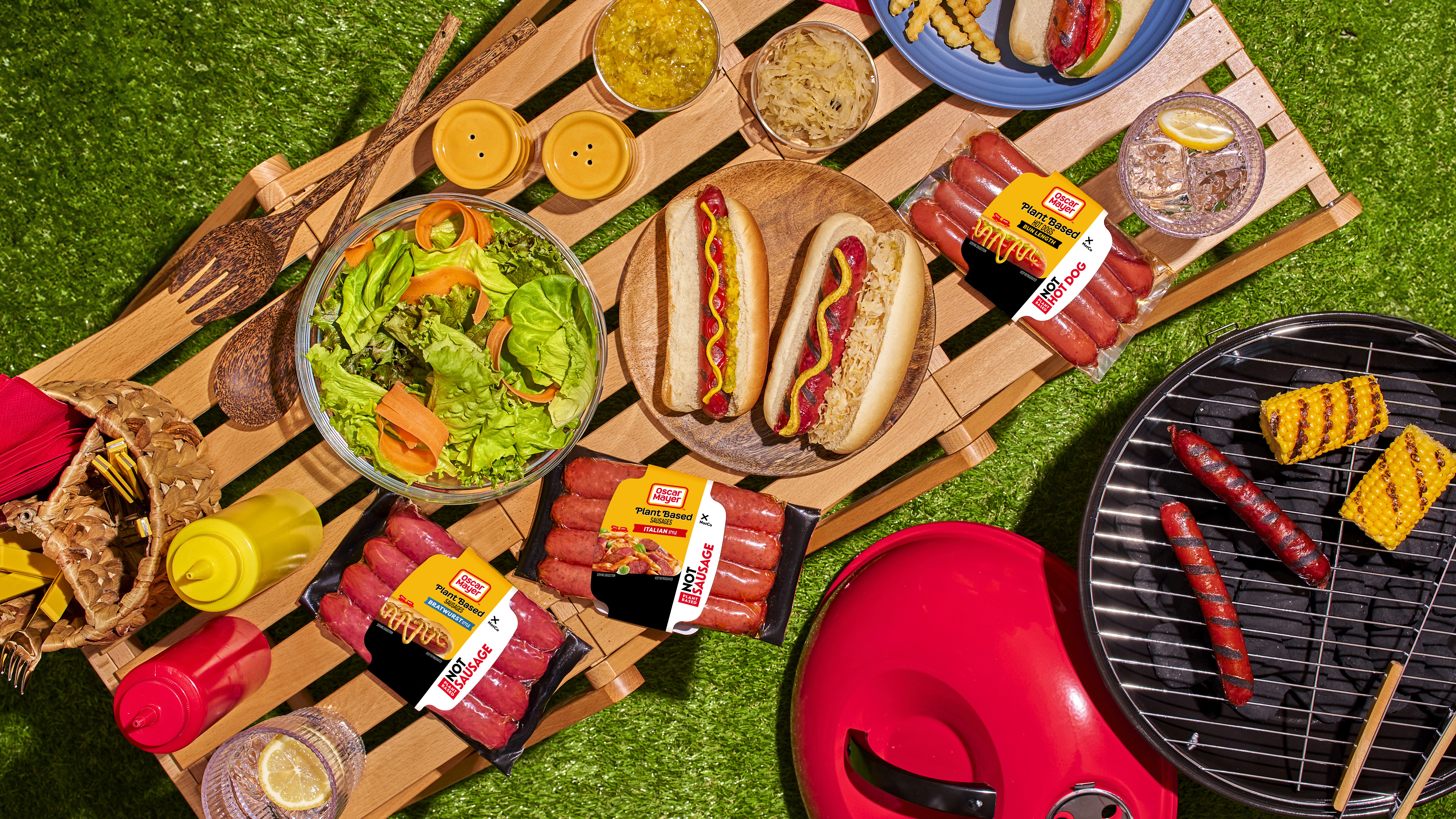 Oscar Mayer NotHotDogs and NotSausages picnic product composition