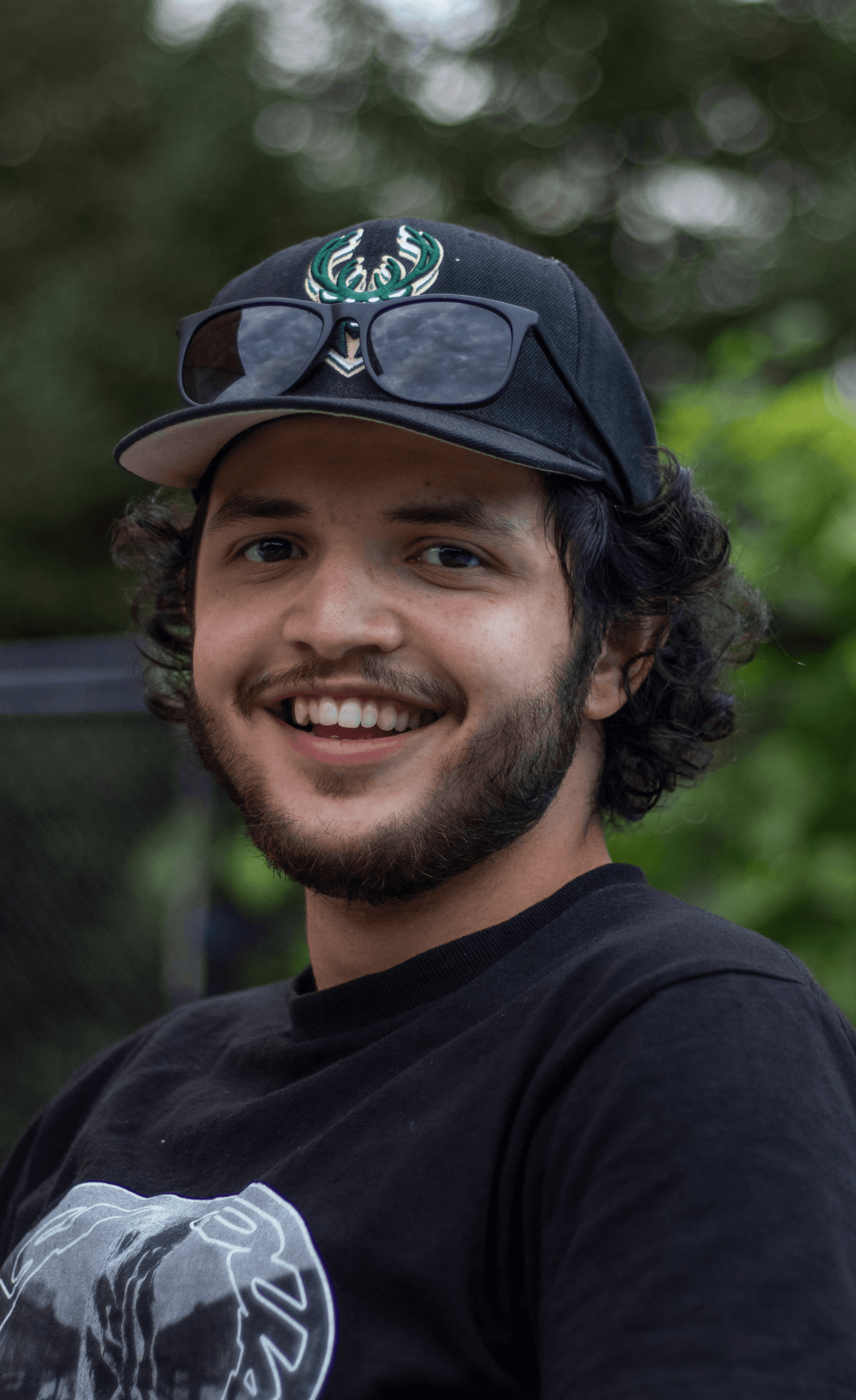 Portrait of portfolio creator