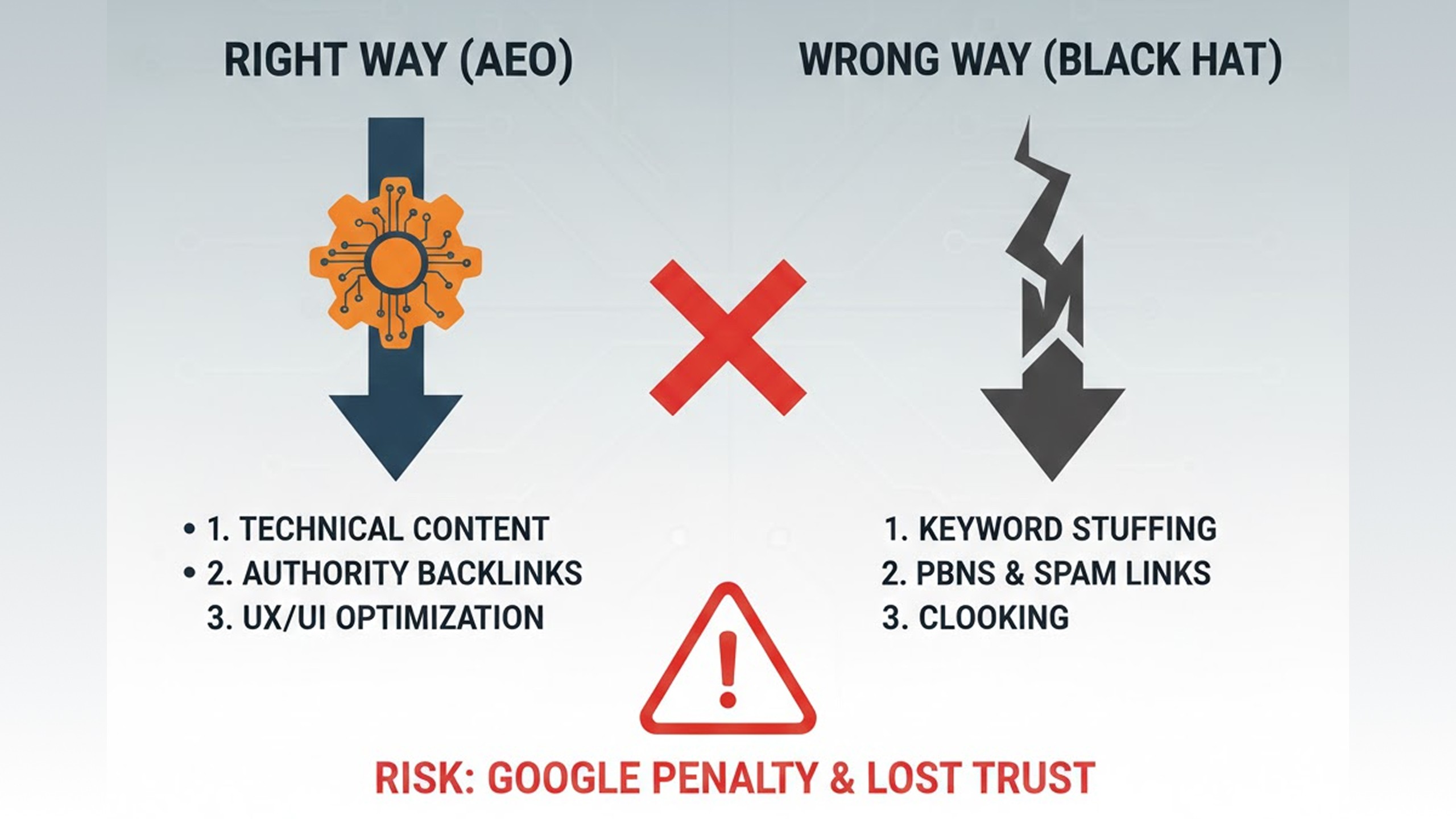 Black Hat SEO is 'Digital Rust' for Manufacturing