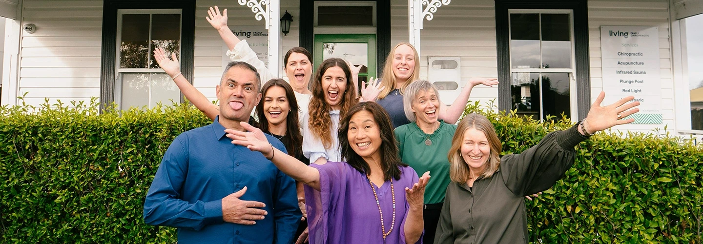 The Living Family Chiropractic team in Pukekohe
