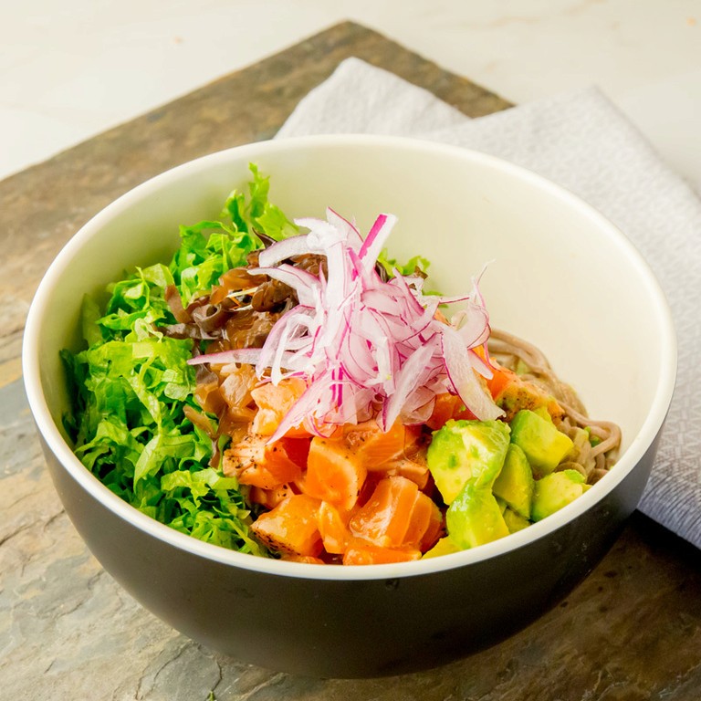 Toribashi Salmon Noodle Bowl