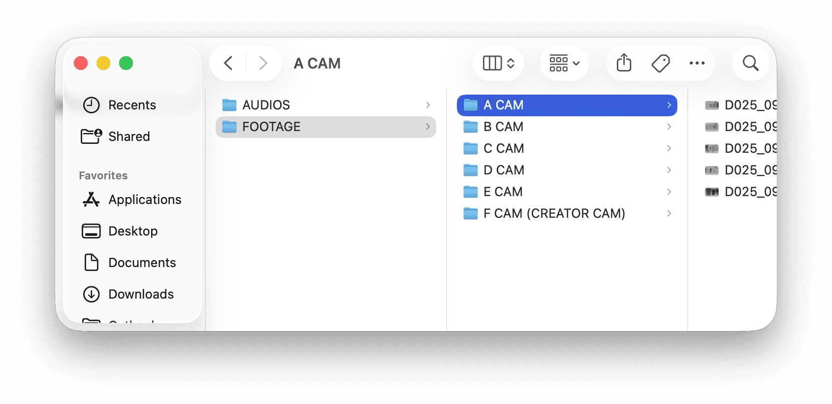 thumbnails of content about video editing with claude