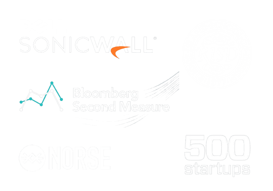 Dell Sonicwall; Bloomerg Second Measure; Norse; 500 Startups; RISD