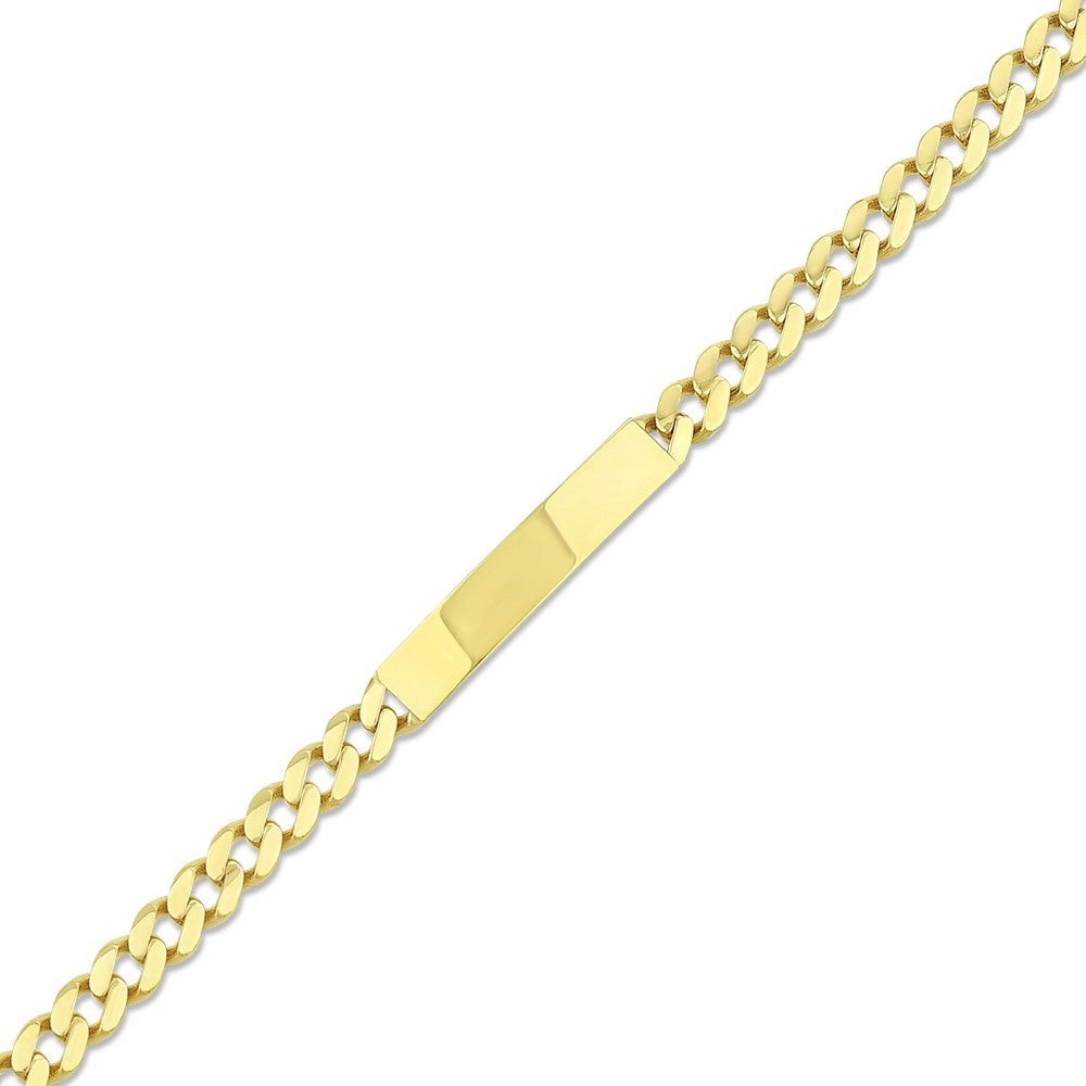 Assos Pırlanta 14 Ayar Altın Çocuk Künye Bileklik