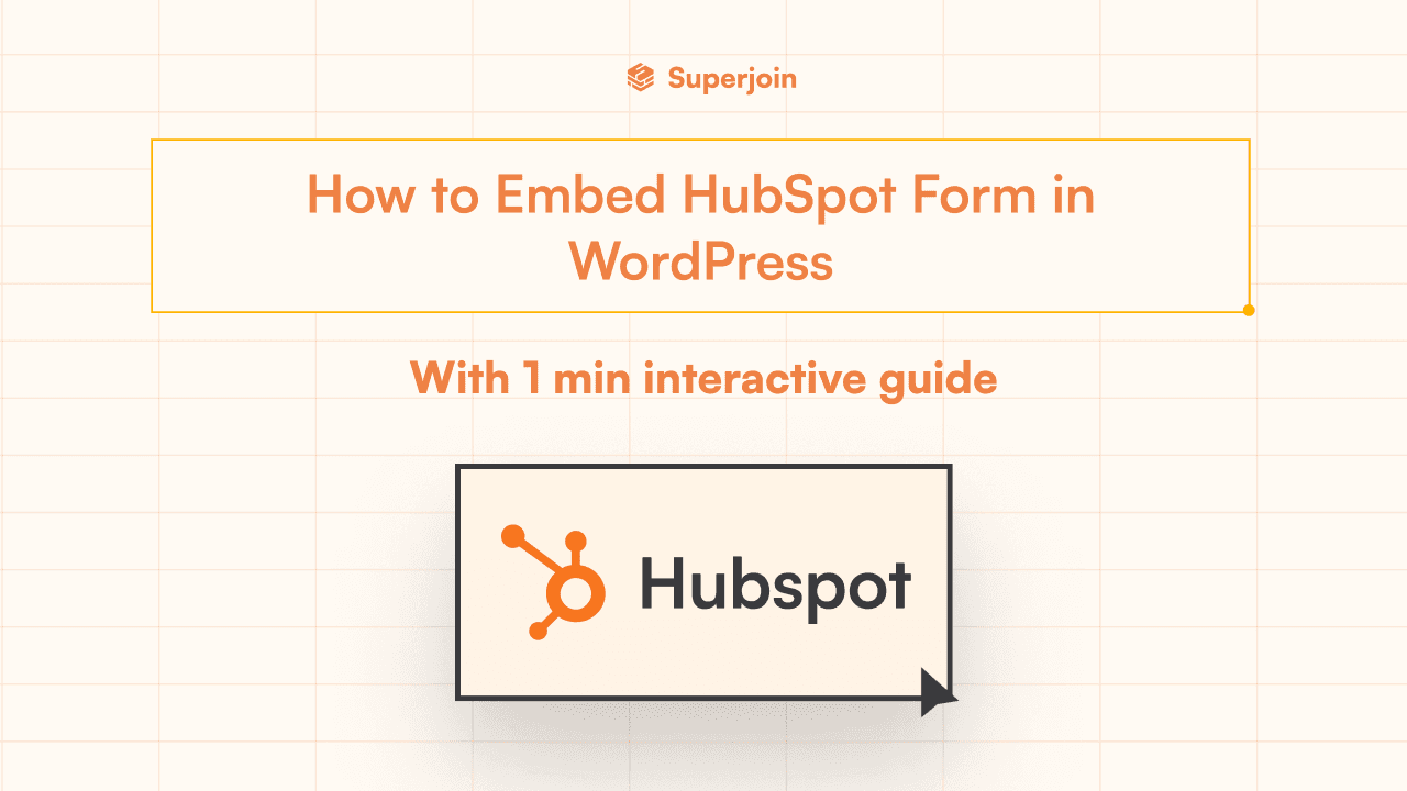 How to Embed HubSpot Form in WordPress 