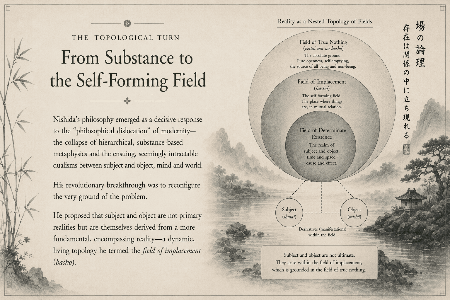 The Topological Turn: From Substance to the Self-Forming Field