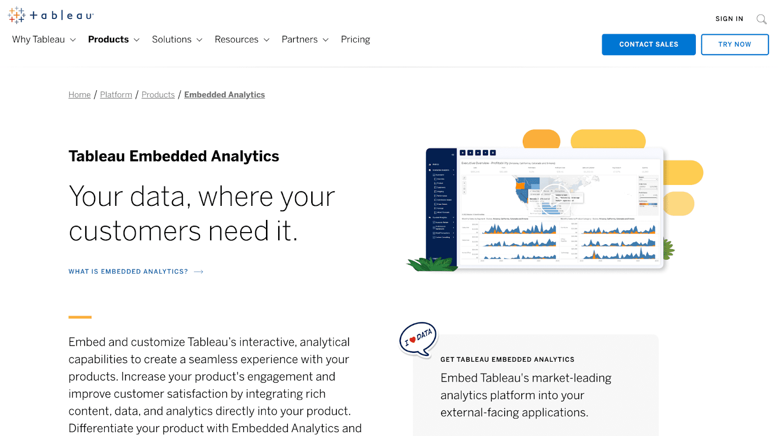 tableau homepage