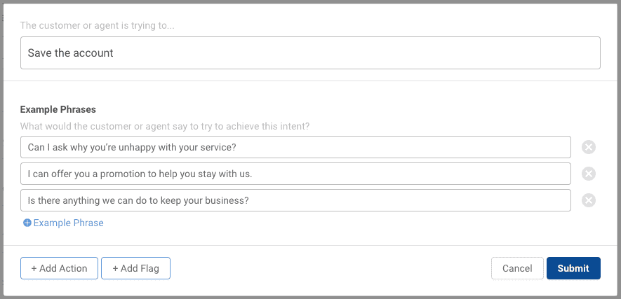 Understanding intent through semantic recognition