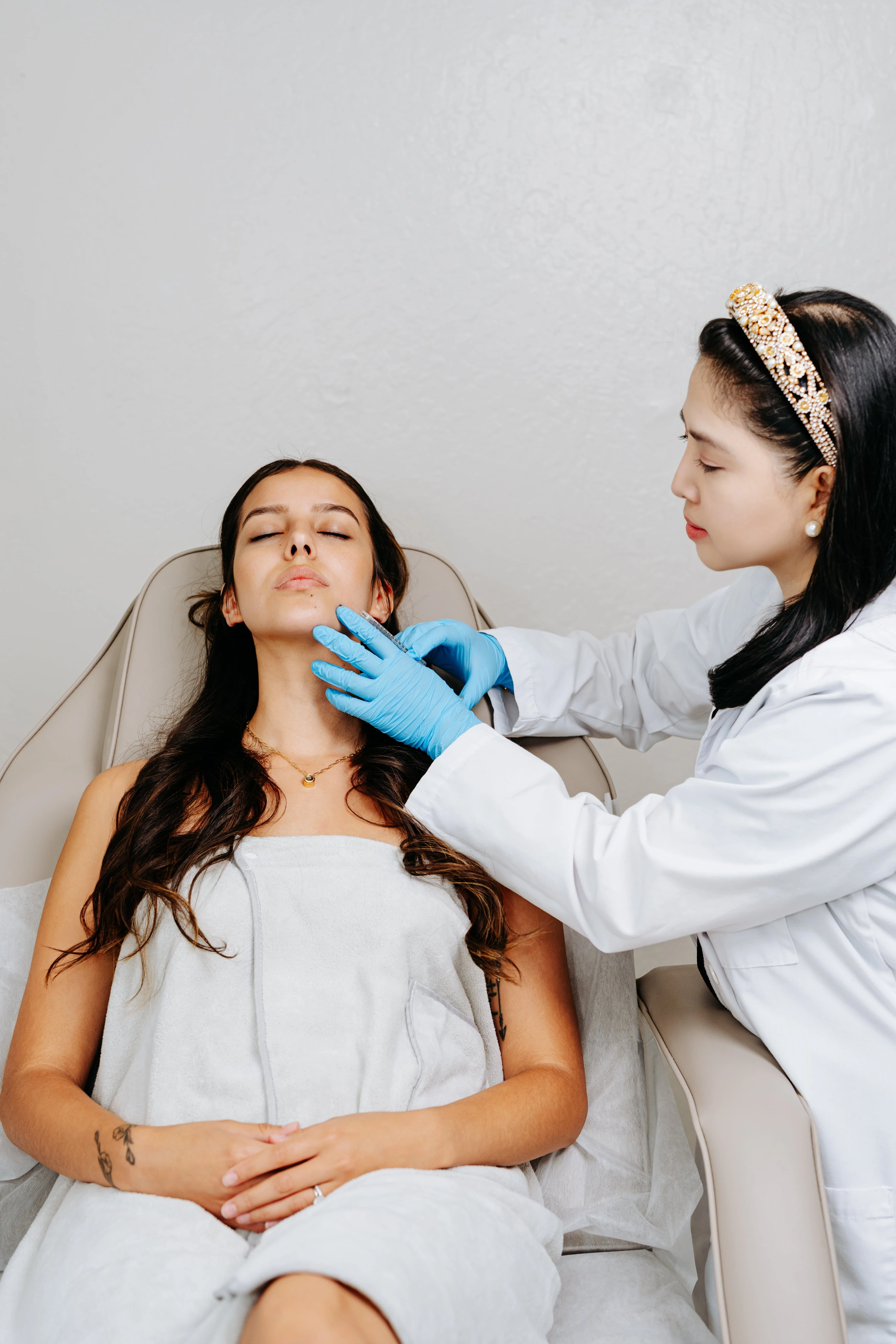 Precision Botox treatment performed by licensed aesthetic specialist