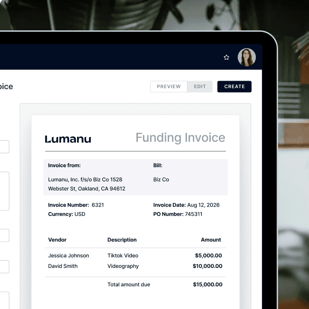 Onboard Lumanu as your one vendor