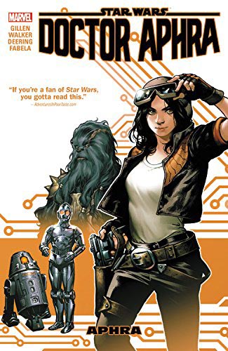 ><p><strong><em>Star Wars: Doctor Aphra</em></strong> <em>(2016-2019)<br>40 Issues</em></p><p><strong><em>Writers: </em></strong><em>Kieron Gillen (1-13, co-writer 14-19), Simon Spurrier (20-40, co-writer 14-19)</em></p><p><strong><em>Artists: </em></strong><em>Kev Walker (1-6, 9-13, 20-25), Andrea Broccardo (7, 8, 31), Emilio Laiso (14-19, 26-31), Casper Wijngaard (32-40), Wilston Santos (32-34, 36)</em><br></p><p><strong><em>Star Wars: Doctor Aphra </em></strong><em>was a landmark release for the Star Wars Comics world as it became the first Canon comic series to be based solely around a non-film character. Aphra rose to prominence in Star Wars: Darth Vader as an Indiana Jones-esque daredevil archaeologist, and throughout her series, the themes of adventure and daring mix with the zanier side of Star Wars to create a marevelously unique and tremendously fun experience.</em></p><p><strong><em>Order Here</em></strong><em>: </em><a href=