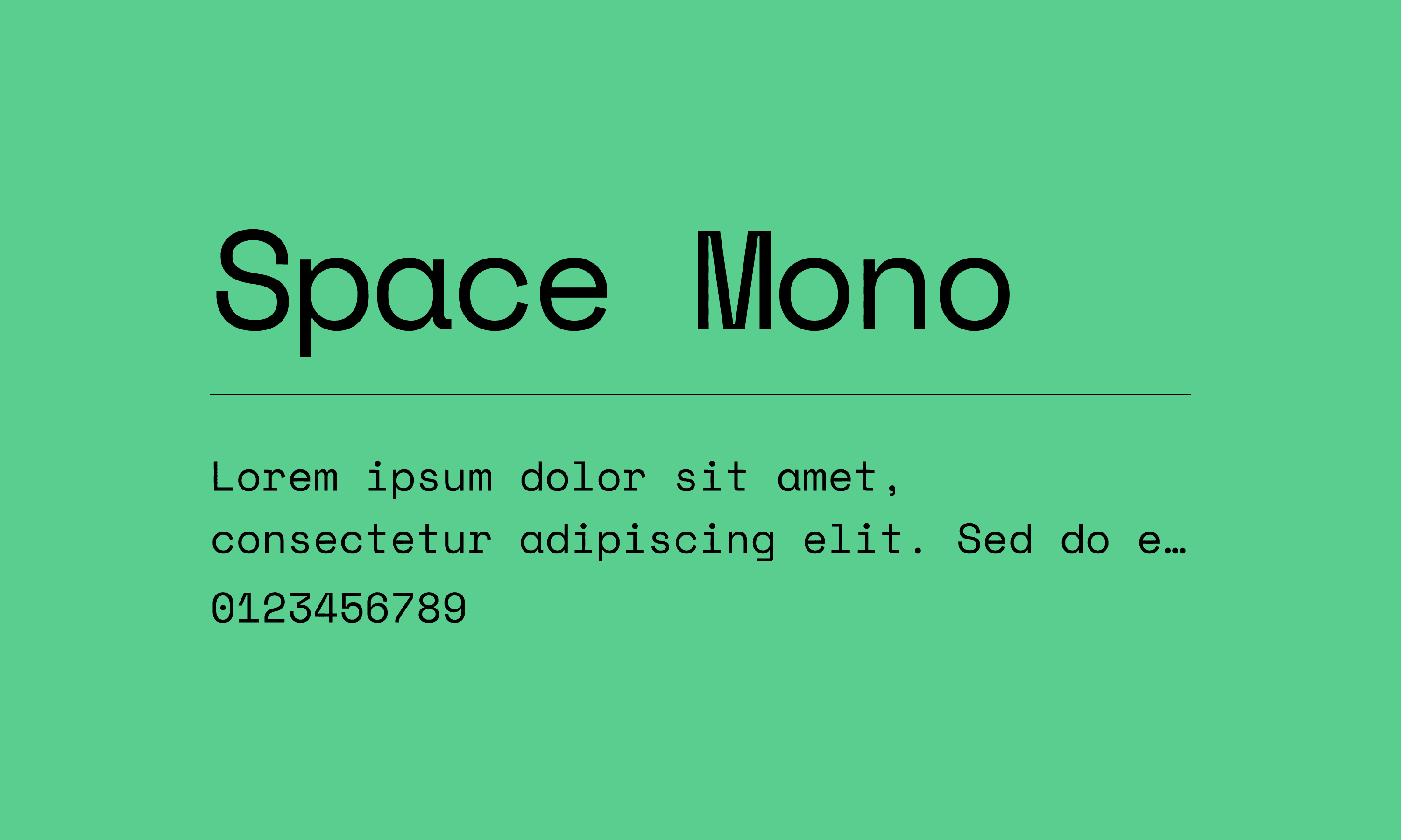 Space Mono