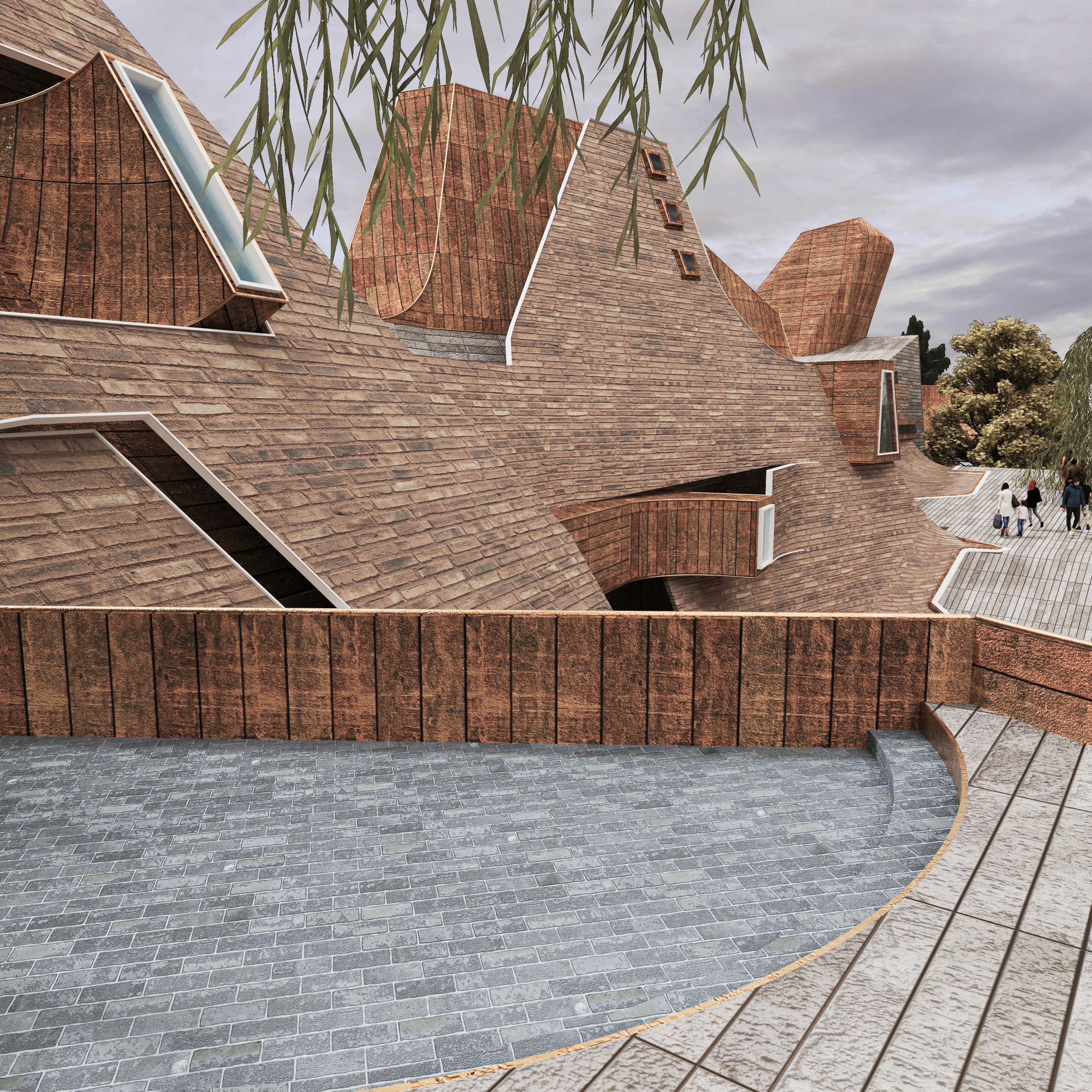 Architectural model placeholder