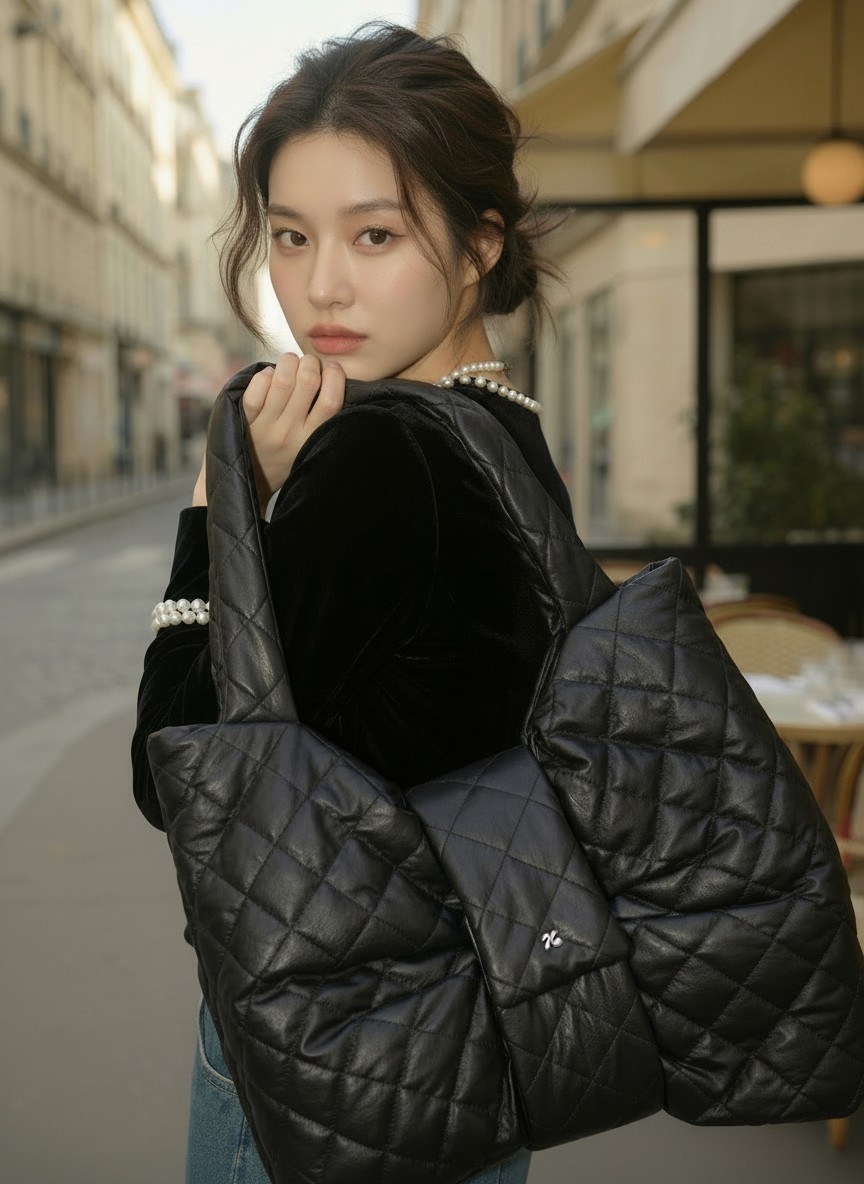 Black and white wave