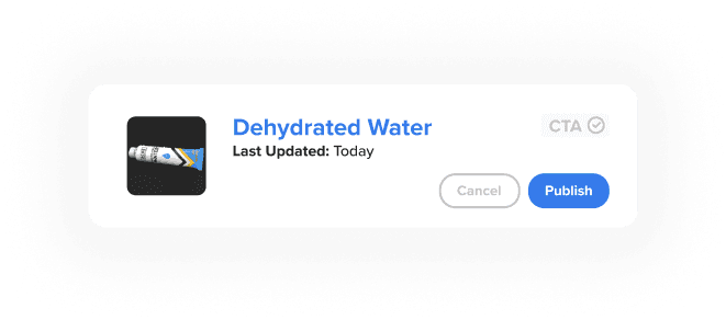 Update everything as needed.