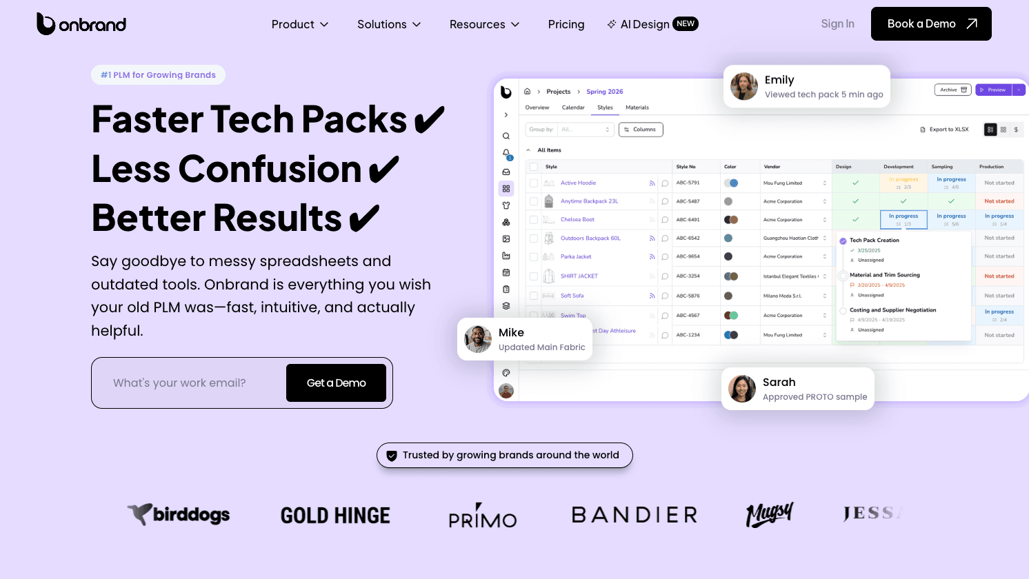 Onbrand PLM
