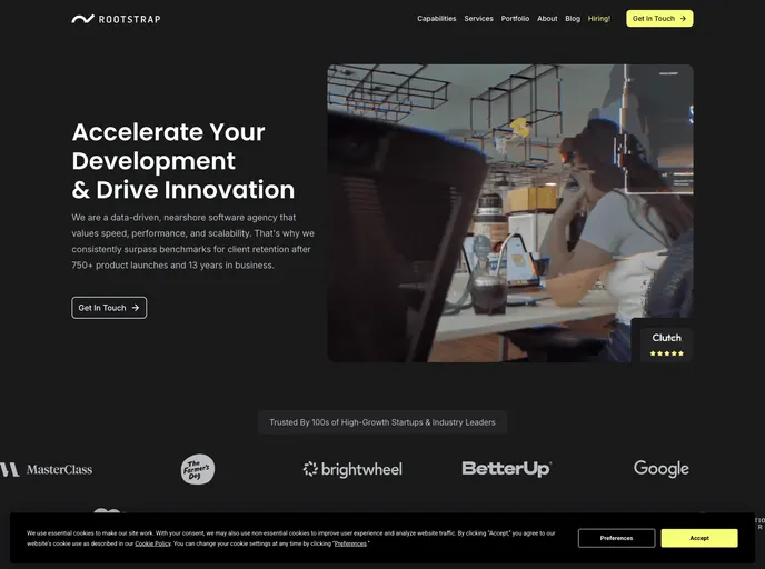 Rootstrap Screenshot