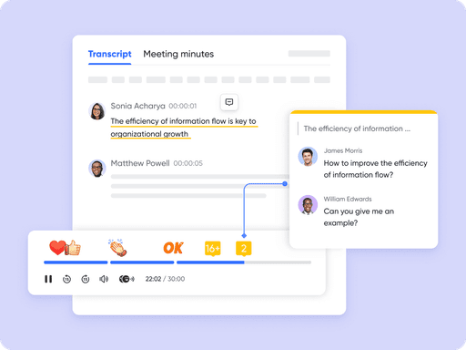 Free AI meeting transcription notes summary Lark Minutes