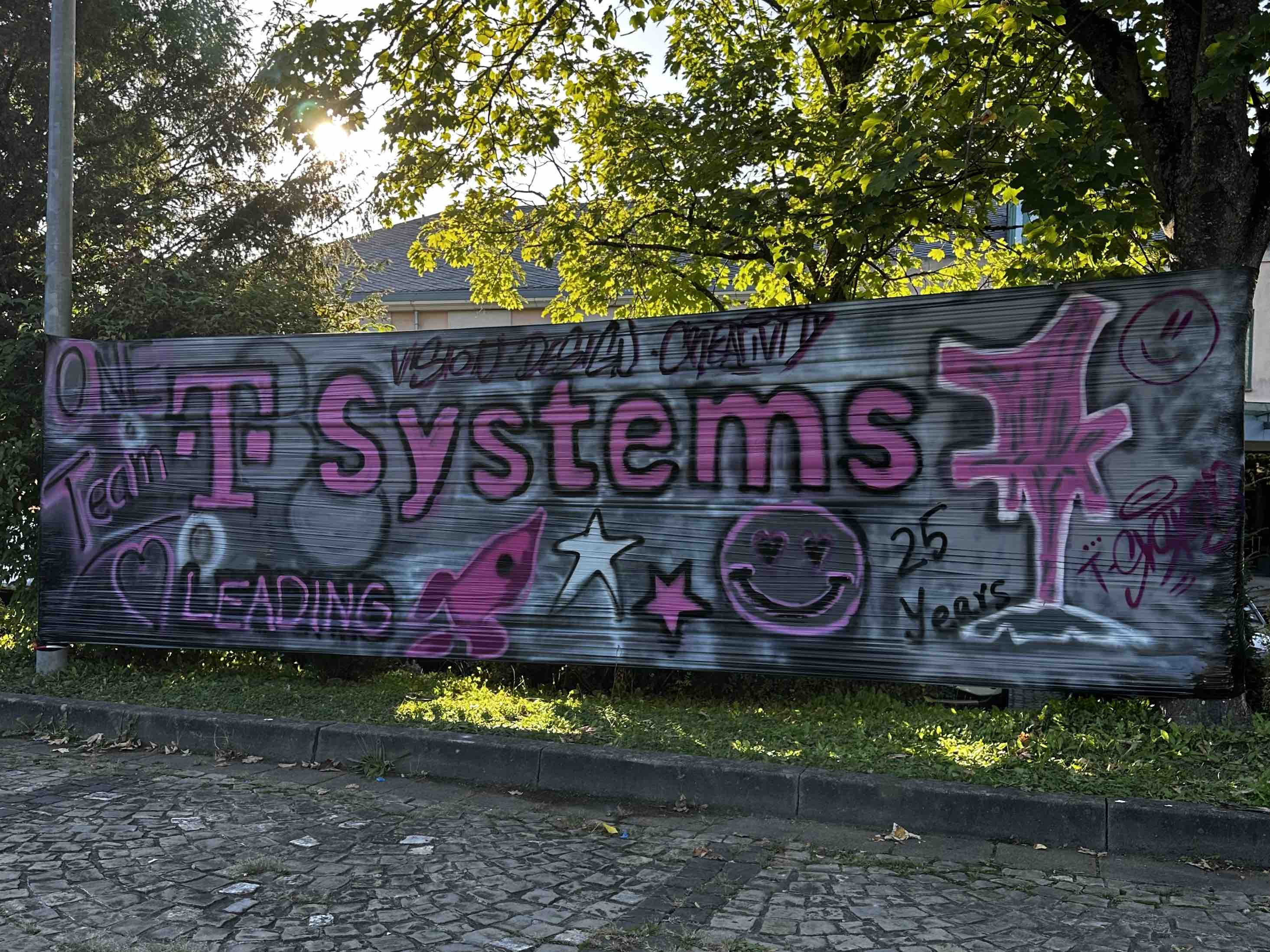 Street-Art-Workshop für Telekom