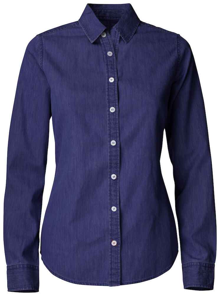 Cutter & Buck dames hemden — Cutter & Buck Ellensburg Denim Shirt Ladies