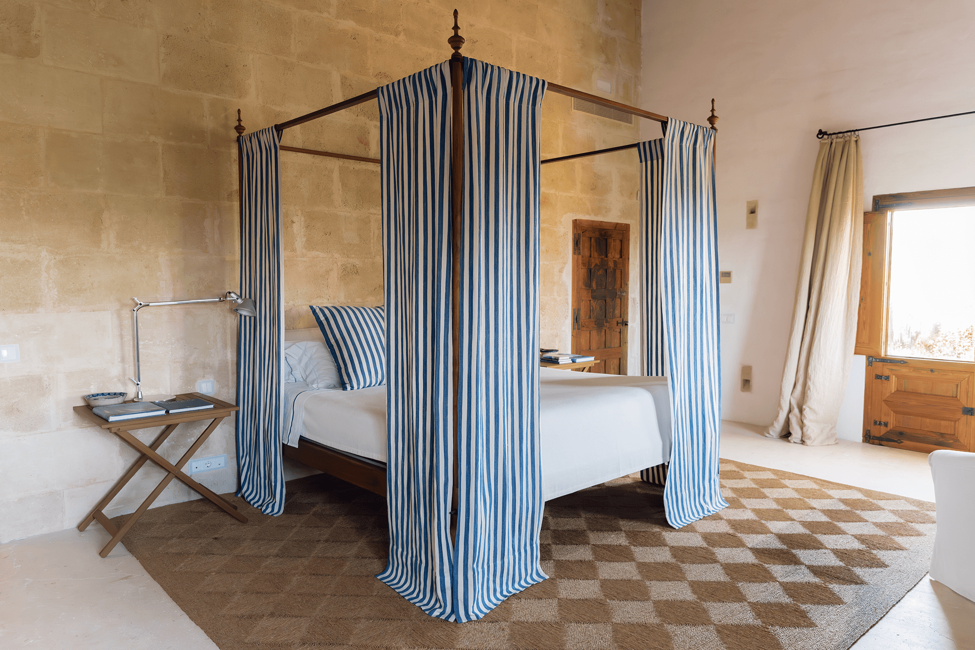 boats floating on body of water near mountains