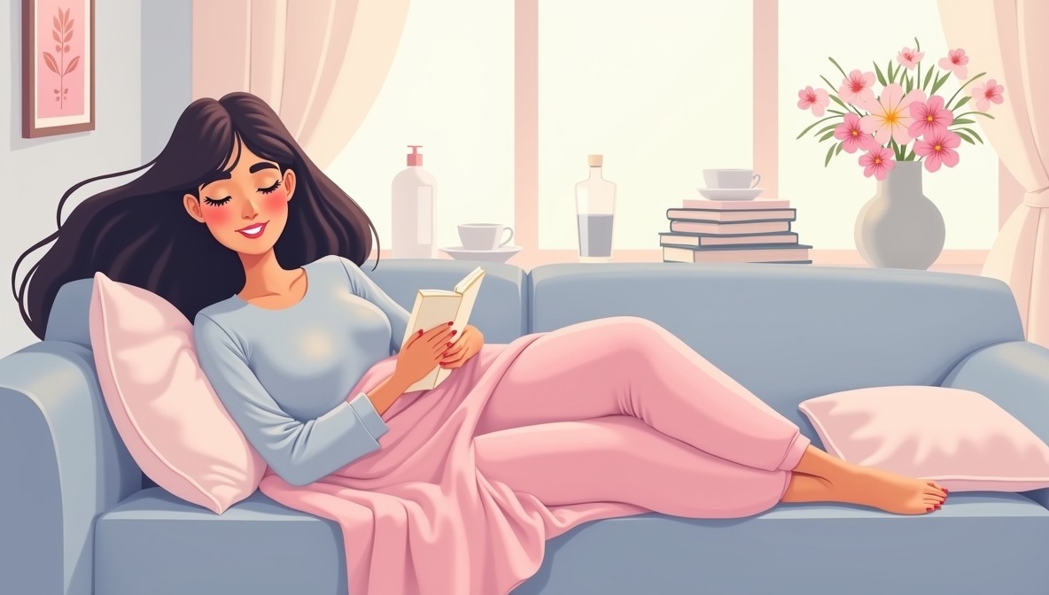 Stress management during menstrual cycle