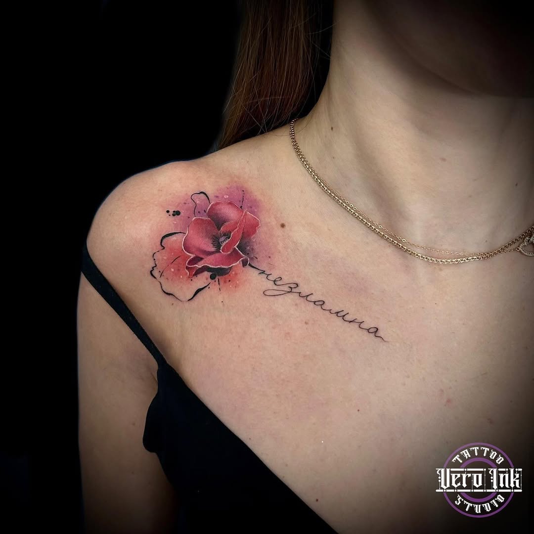 tatuaż skript Szczecin