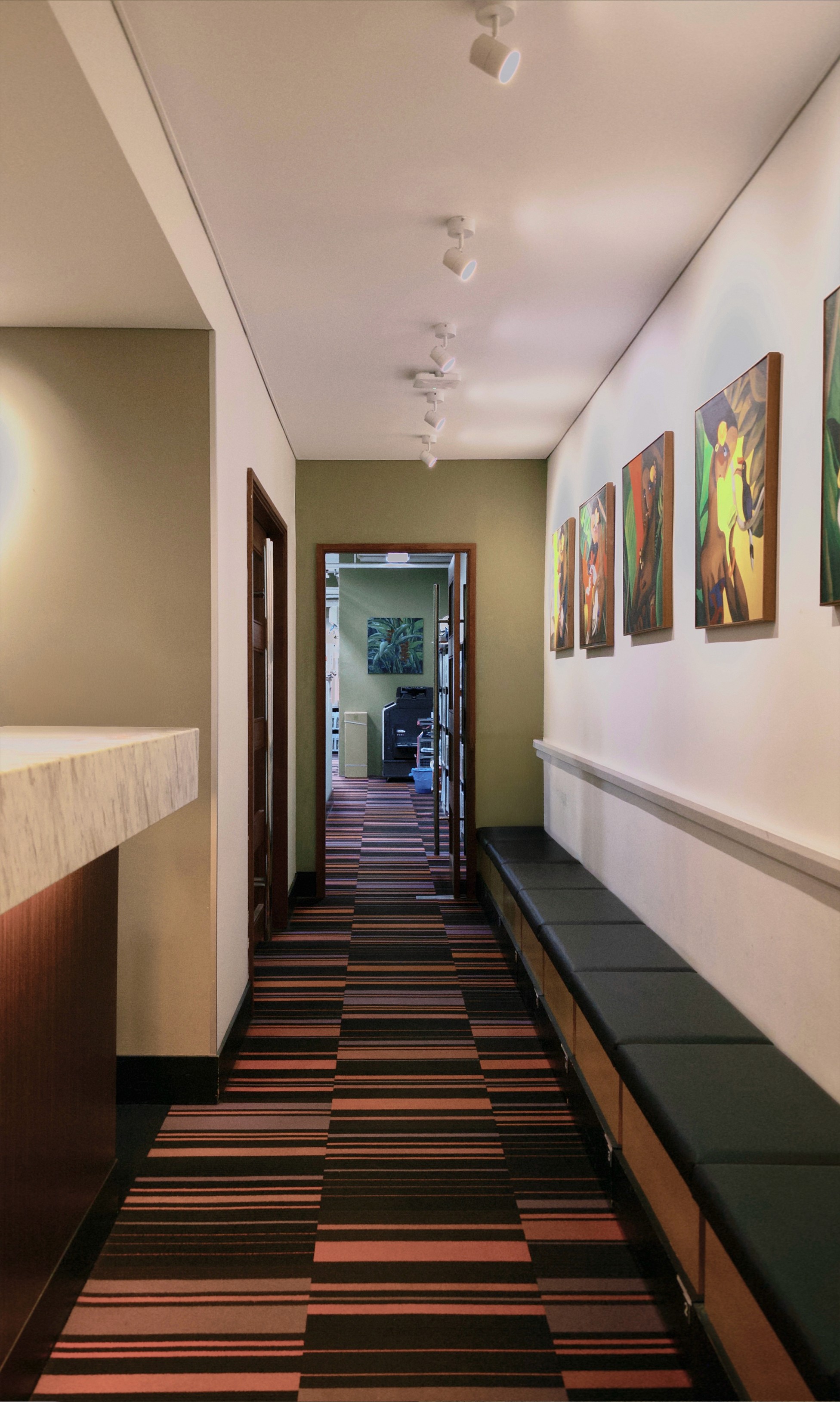 Reception area of Asima Architects office