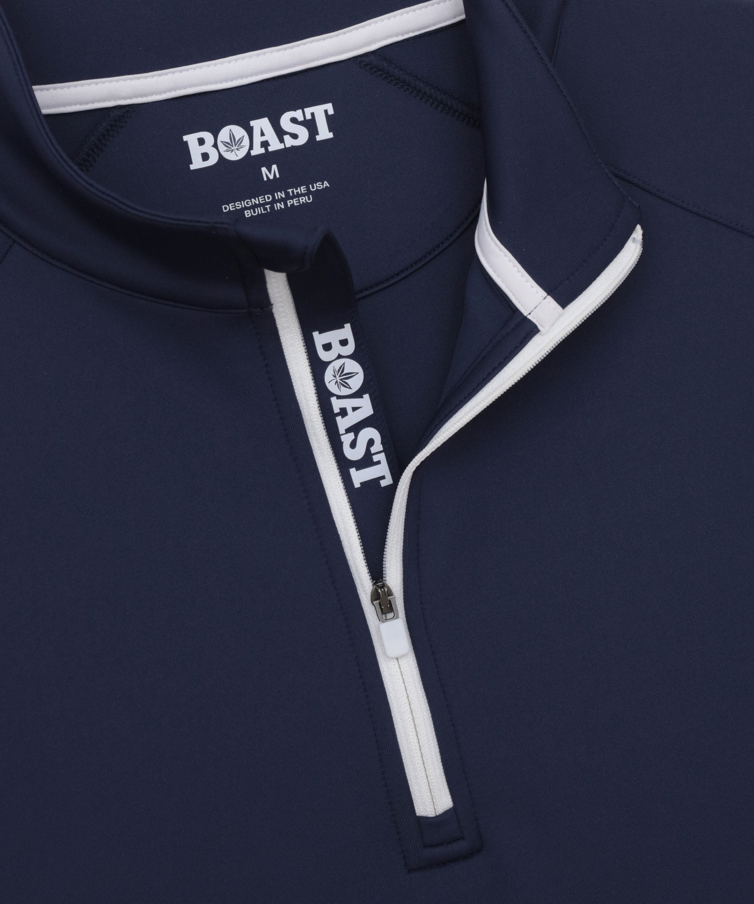 Peak Zip in Navy