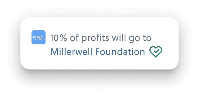 10% of profits go to nonprofit