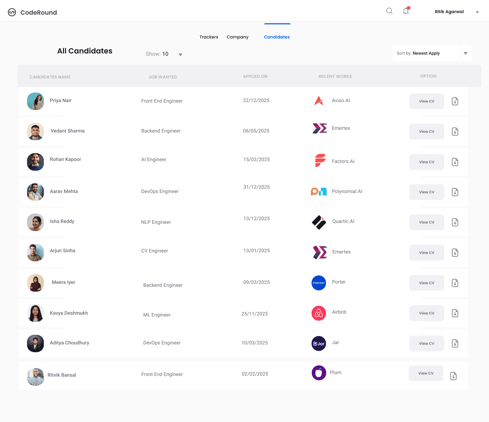 App-Dashboard