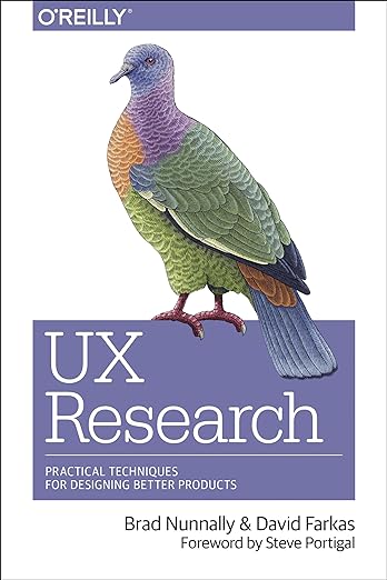 Cover of O'Reilly's UX Research