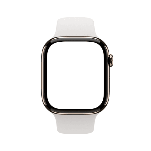 Apple Watch Series 10 mockup Gold 46mm front