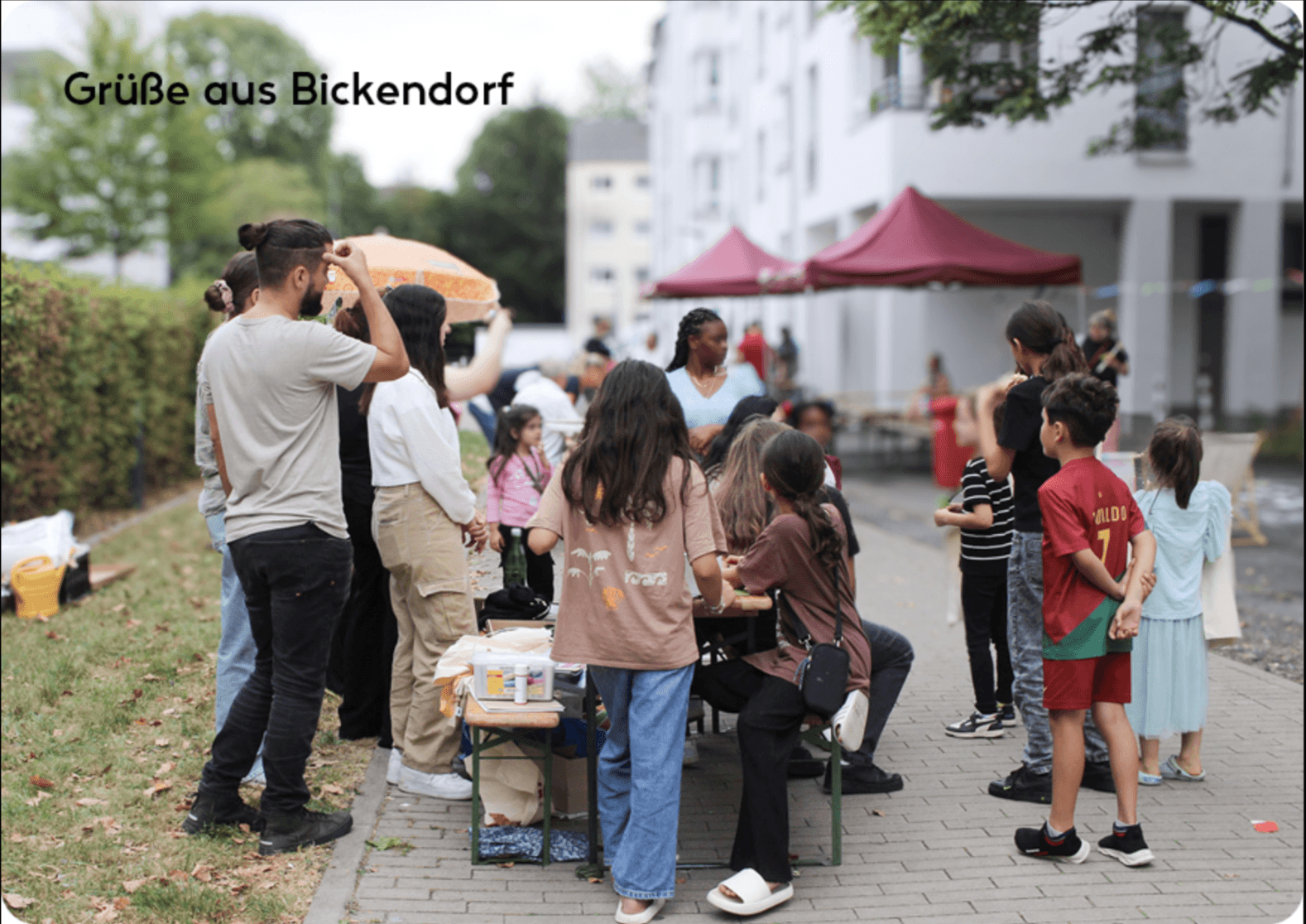 Straßenfest in Bickendorf gemeinsam mit der GAG Immobilien AG