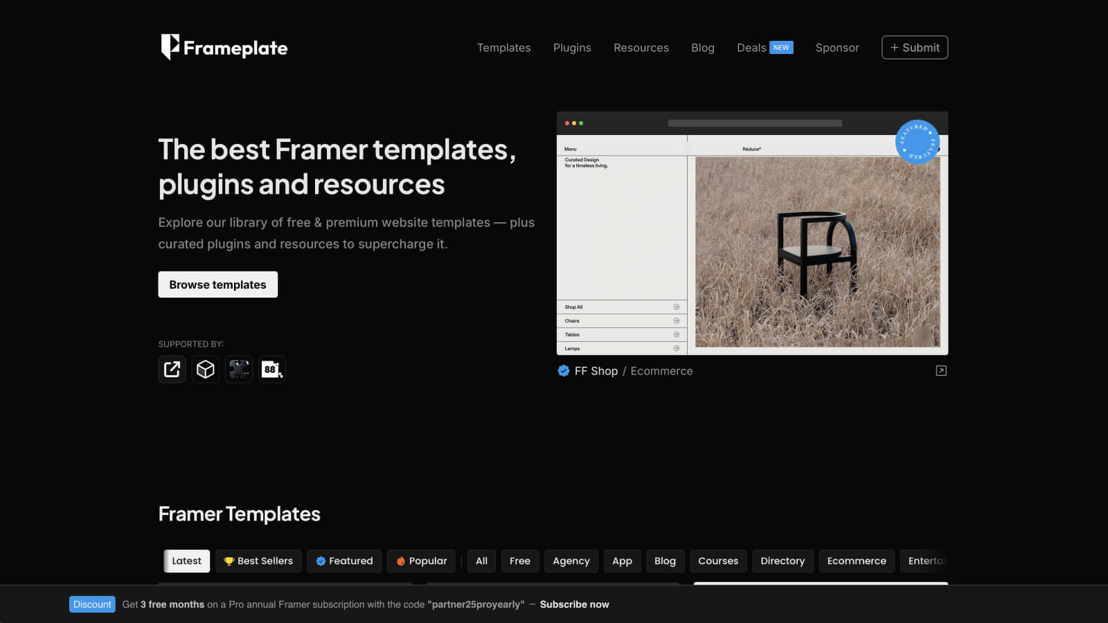 Frameplate Marketplace
