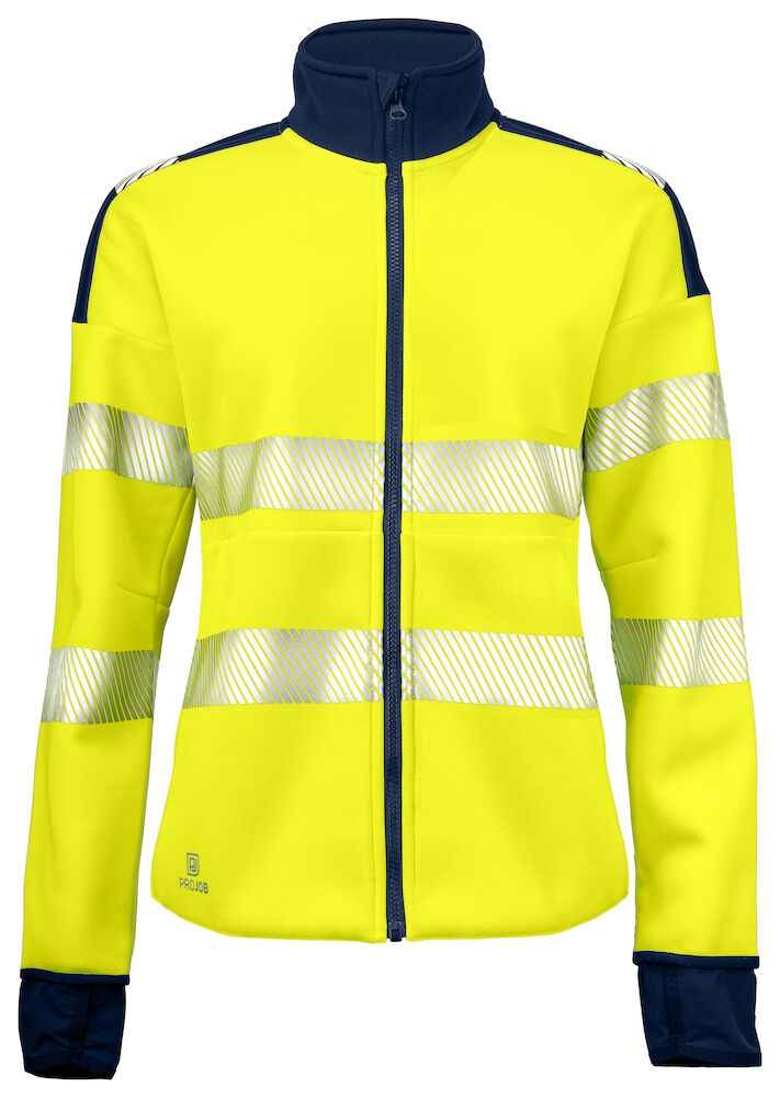 Projob sweater dames — Projob Dames Signalisatiesweater En Iso 20471 Klasse 3/2