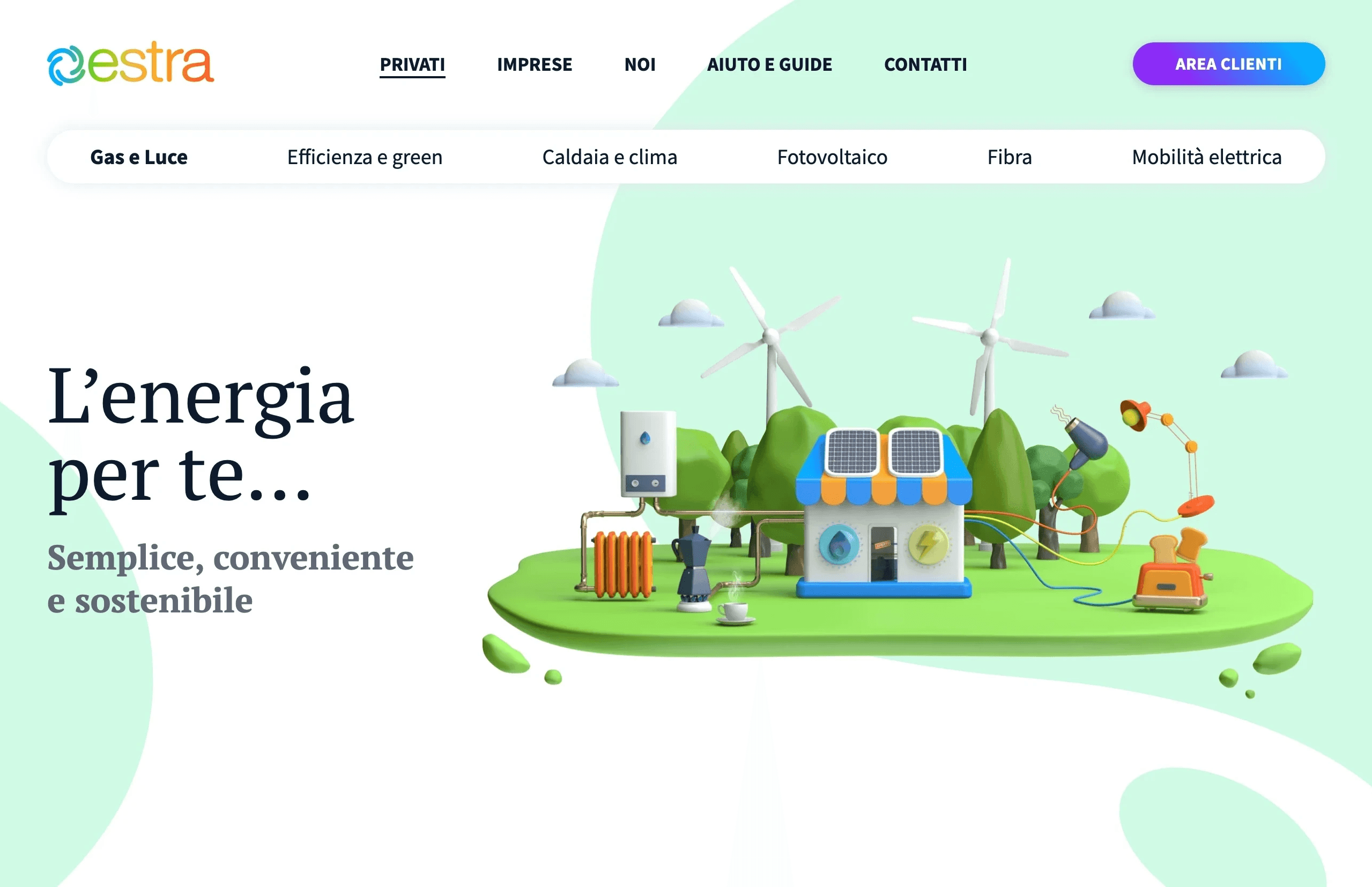 Estra website