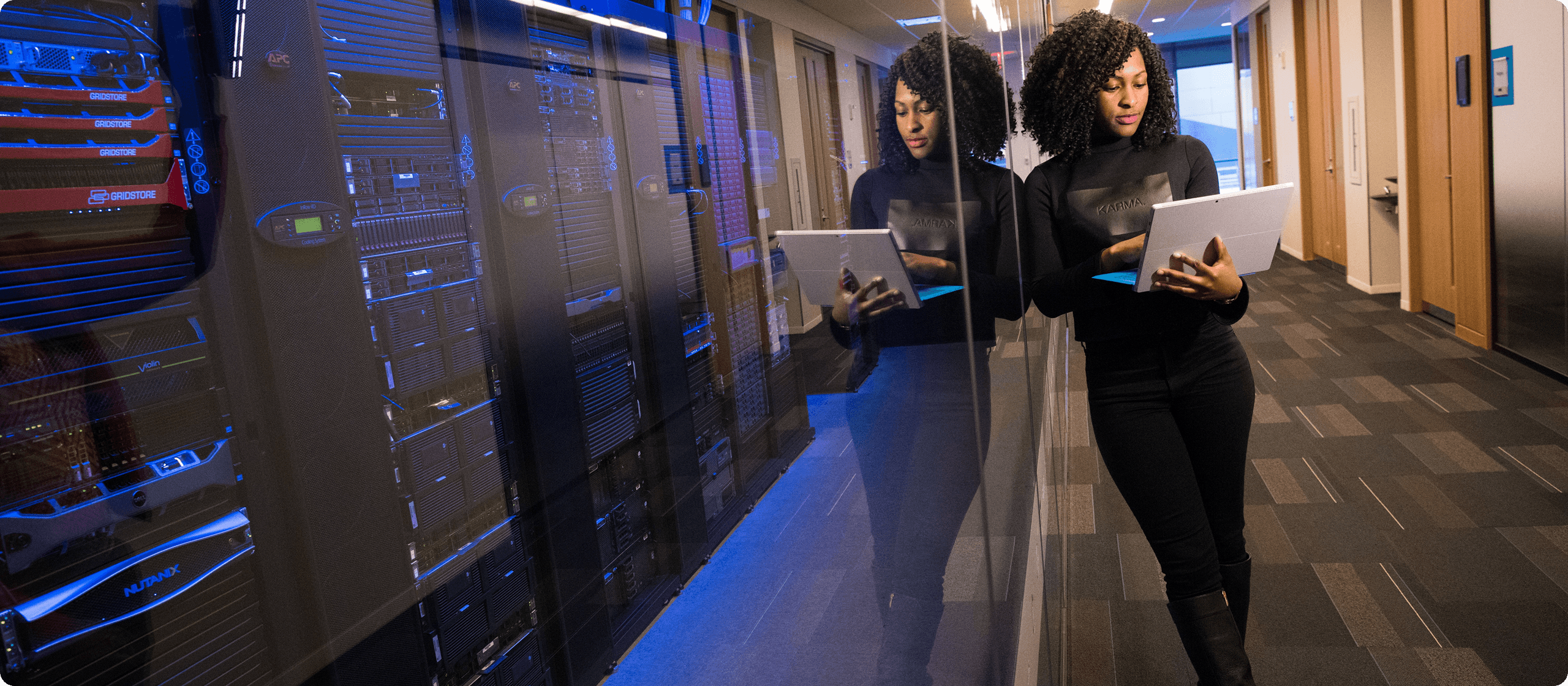 blue and white abstract art