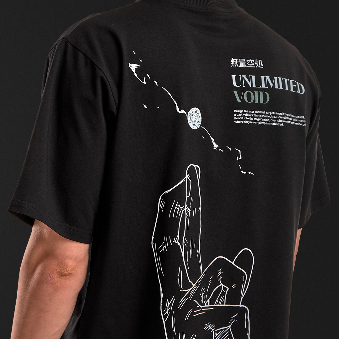 Infinite Transcendence / Satoru Gojo Inspired Oversized Tee