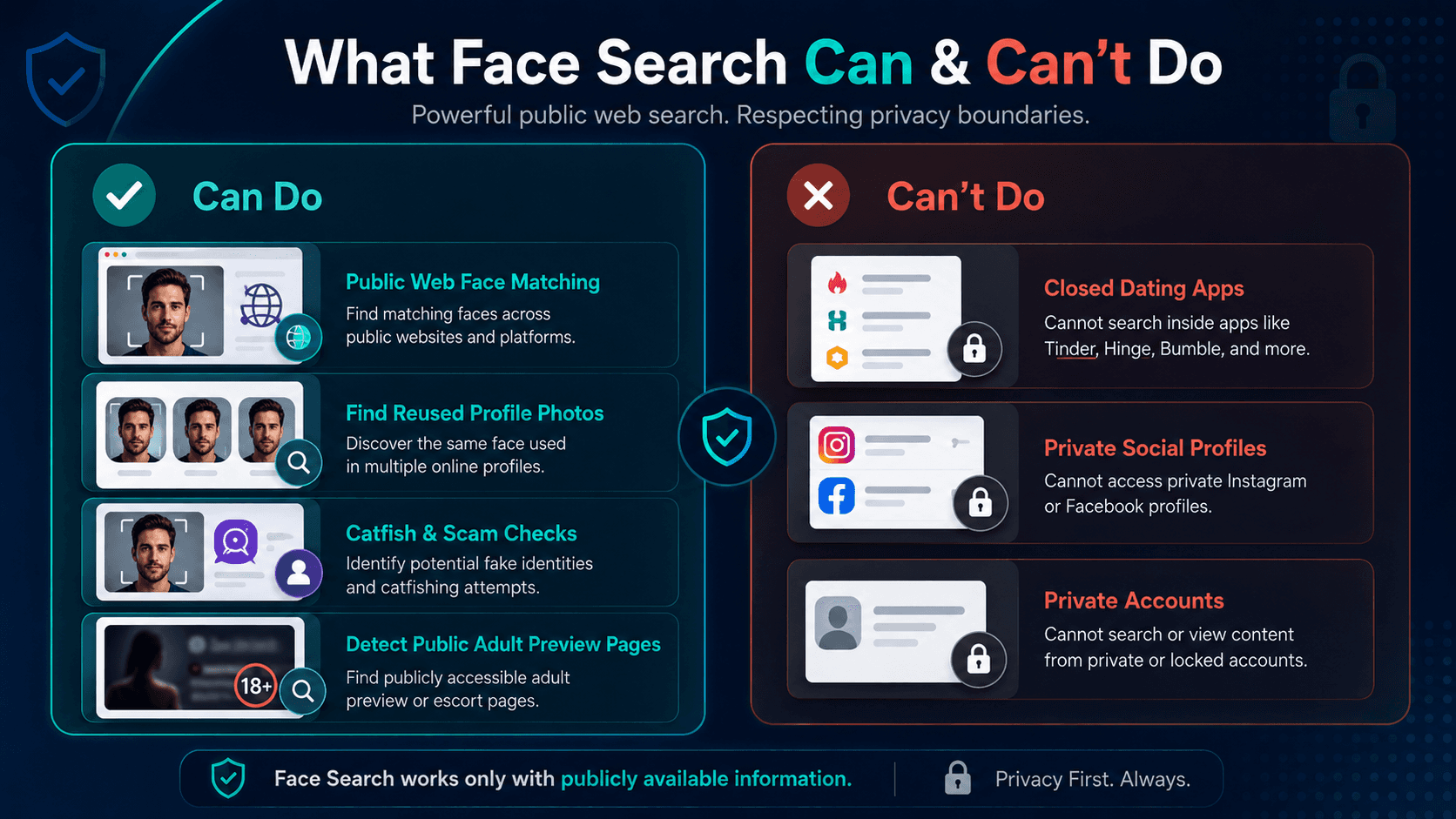 What face search can and can't do in 2026
