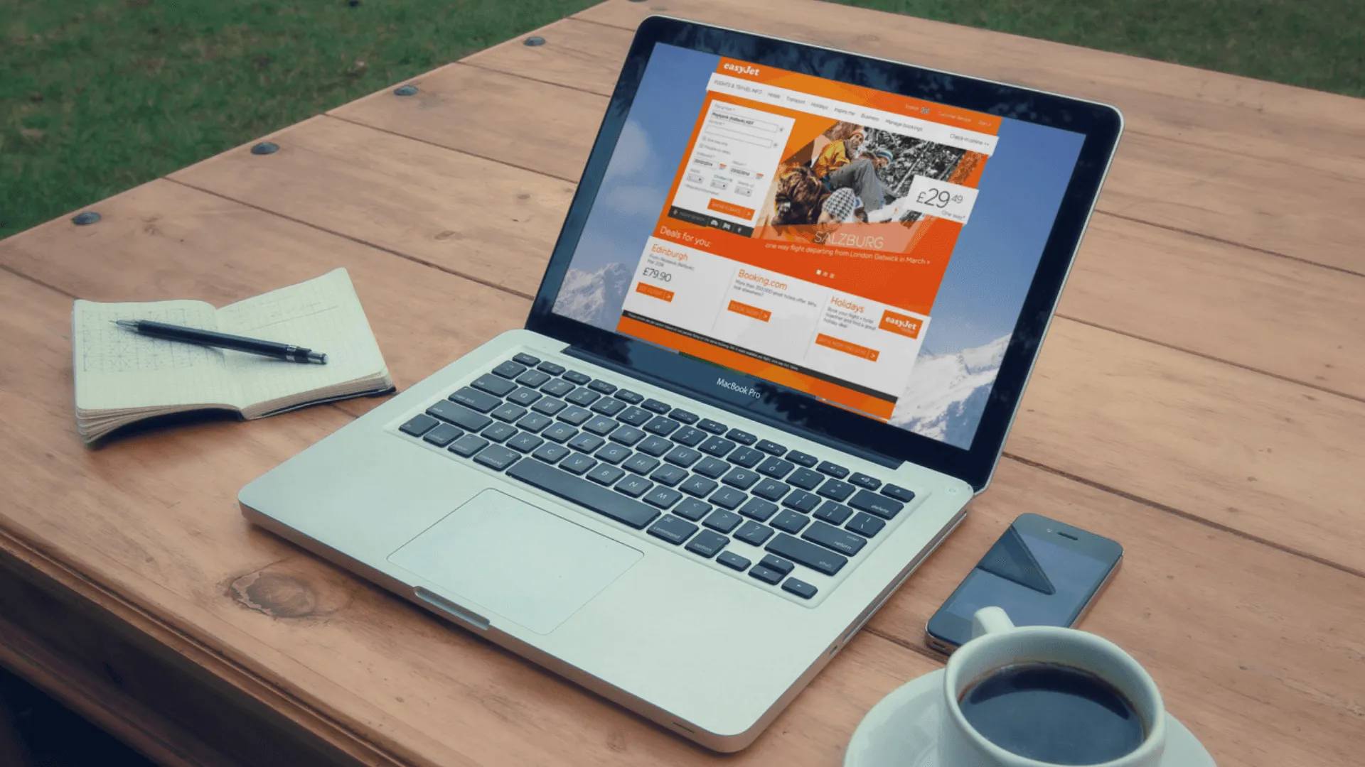 Easyjet website