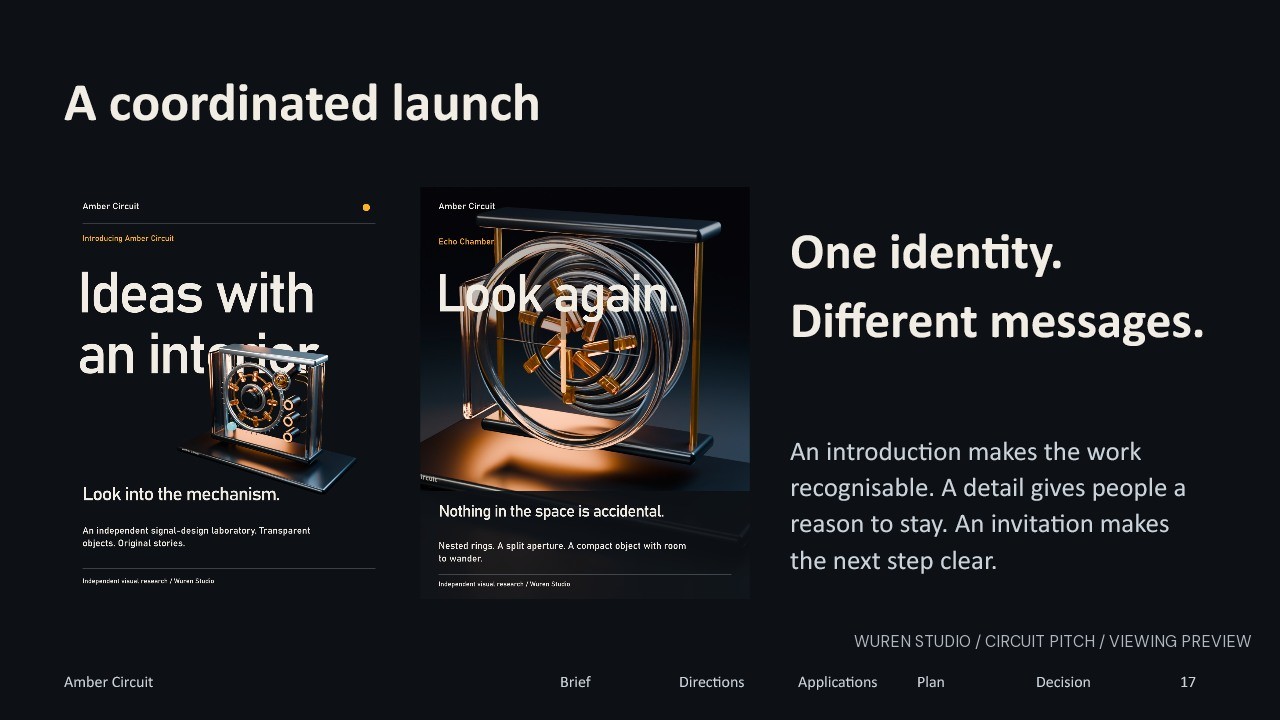 Circuit Pitch Studio — A coordinated launch