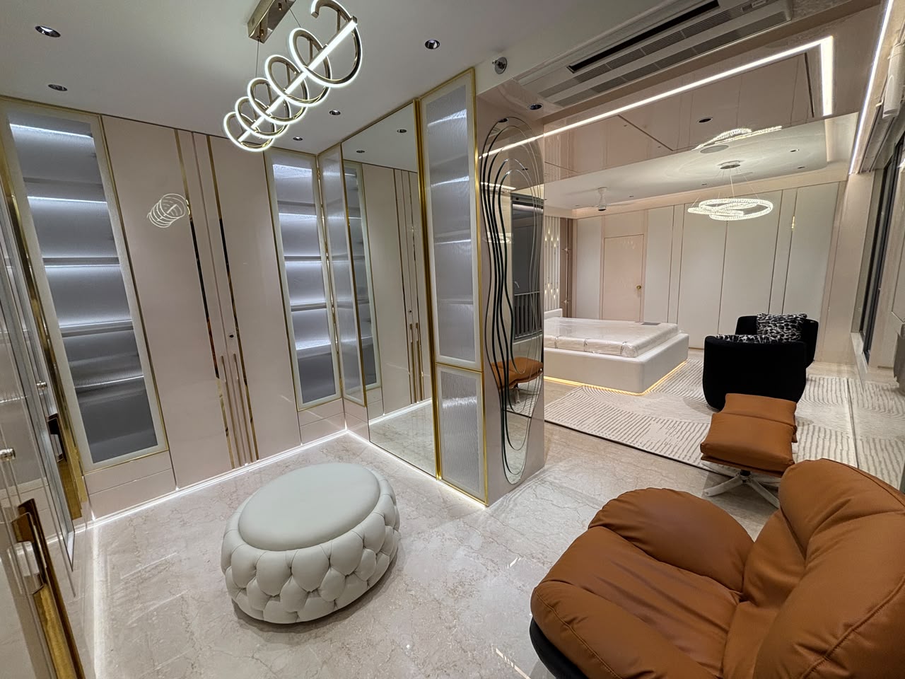 Project showcase image featuring a modern, refined interior.