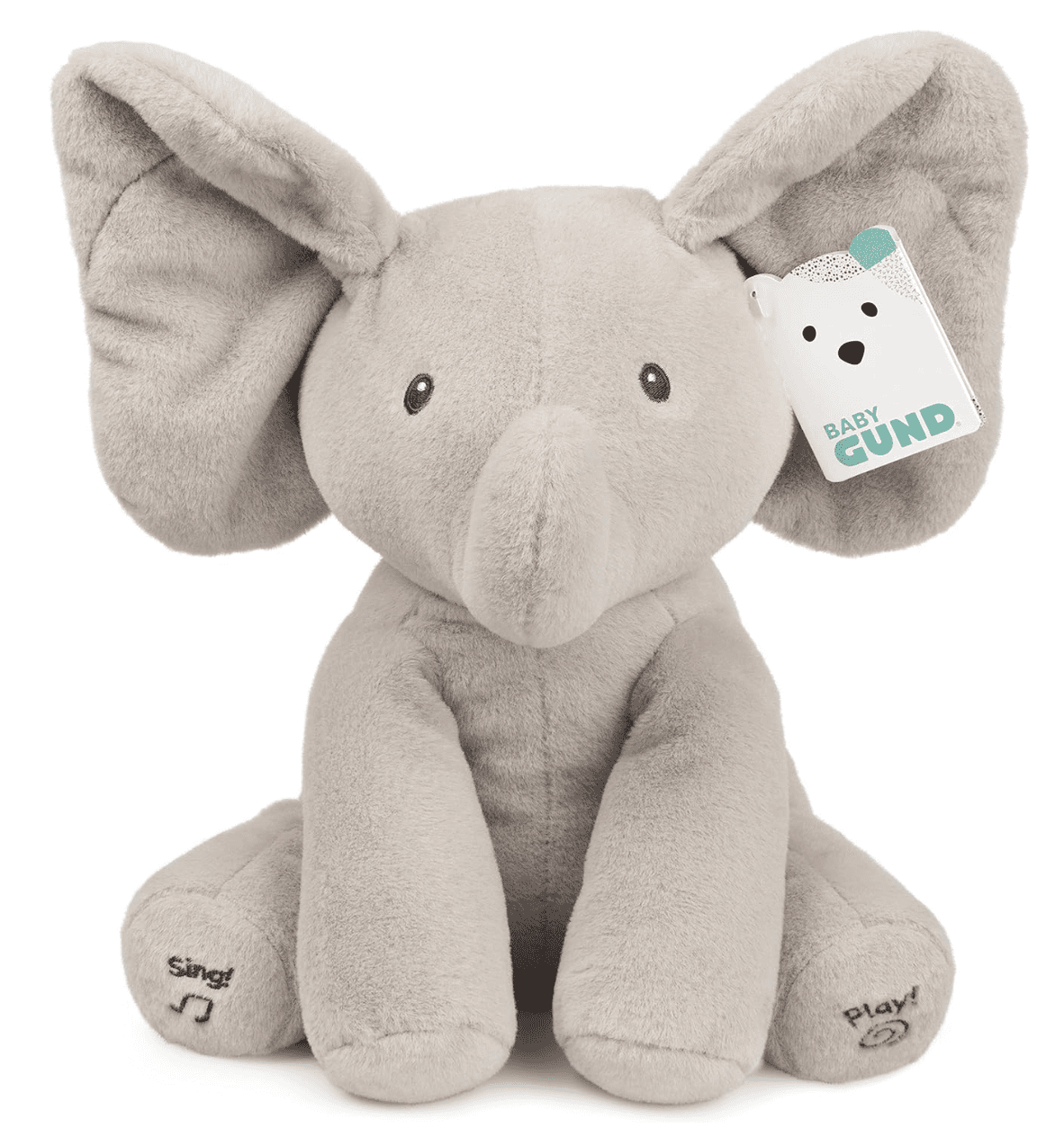 Gund Animated Flappy The Elephant Stuffed Animal Plush Toy