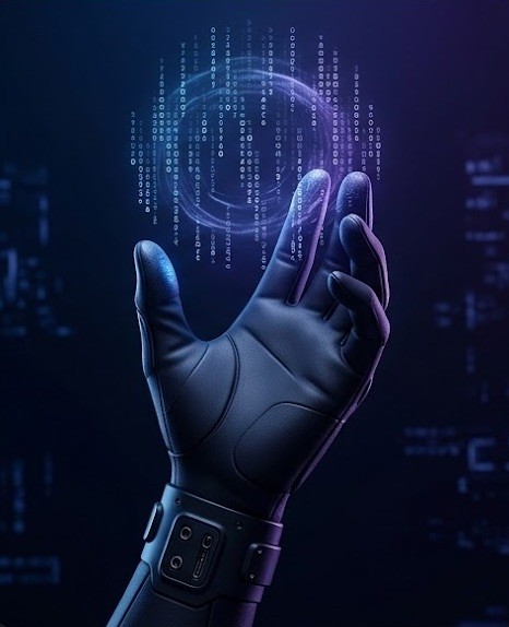 A young man with short hair wearing a white shirt, smiling and looking directly at the camera.