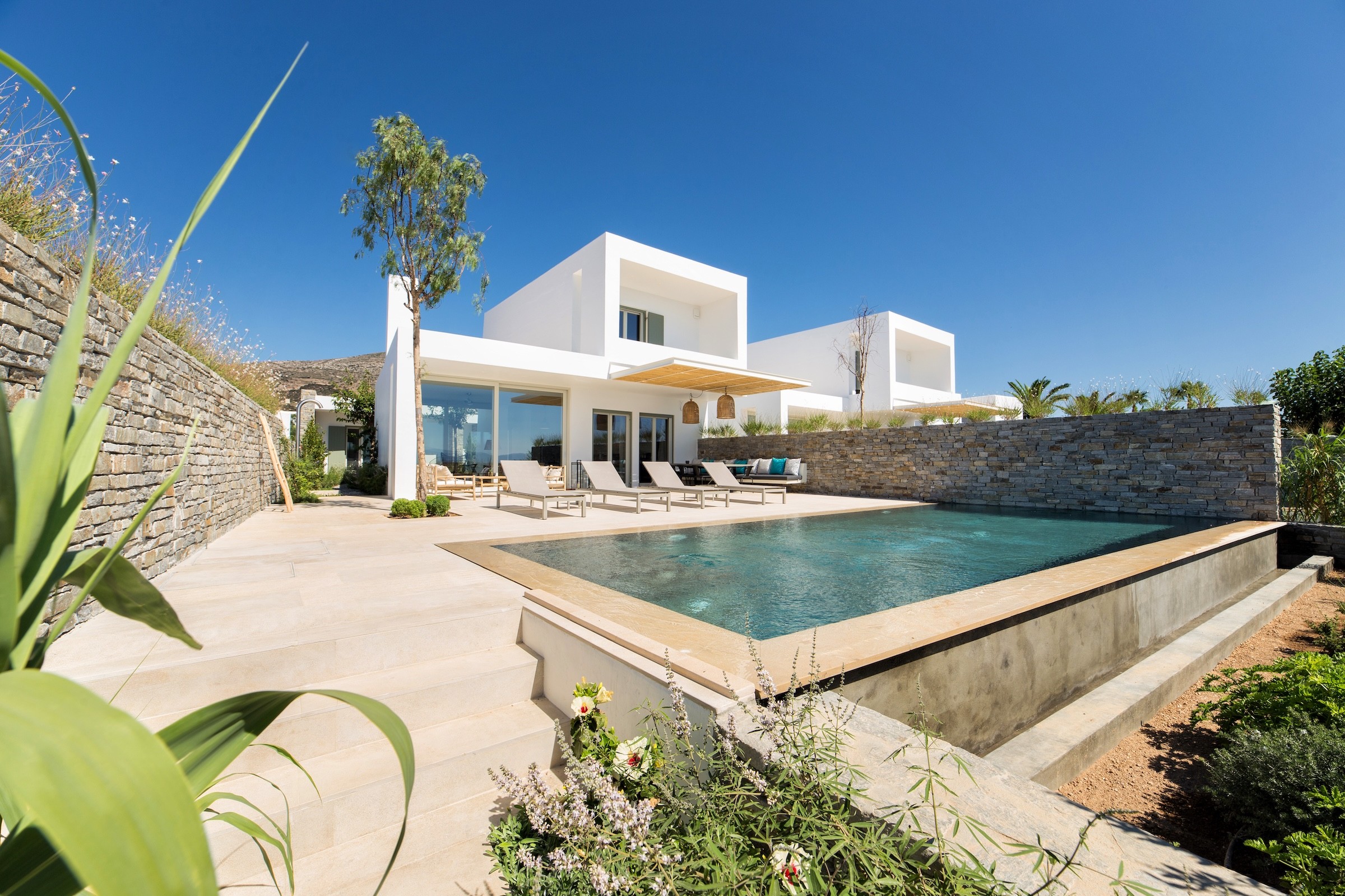 Villa with pool for rent in Drios Paros - Villa Nima II