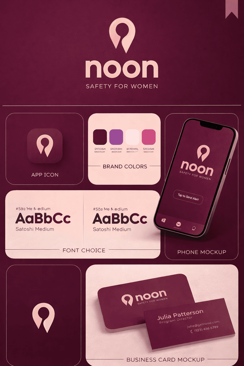 Noon Brand Identity 