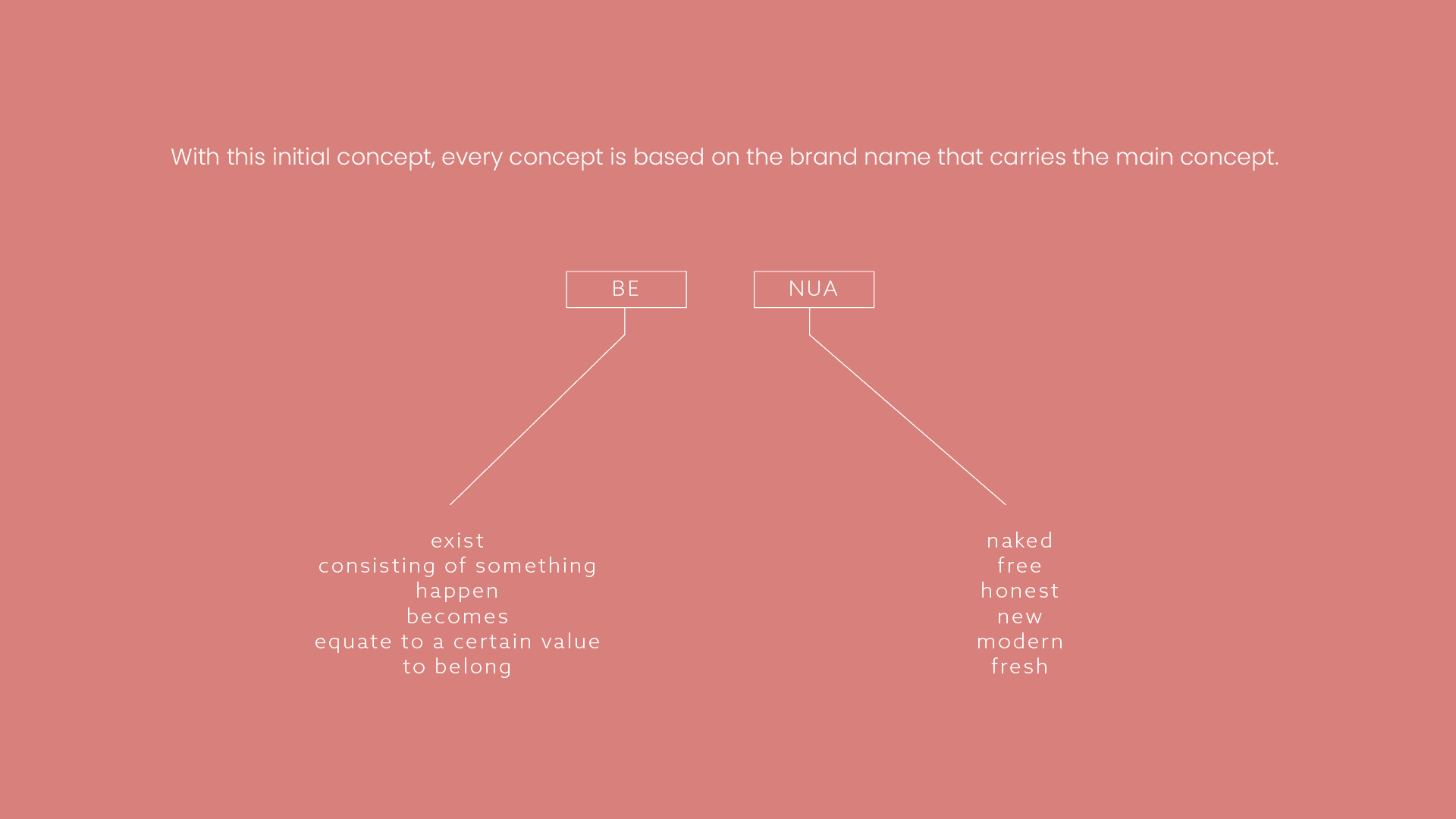 BeNua brand concept and visual language