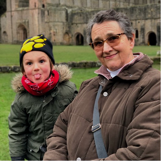 Phil's mum and grandson