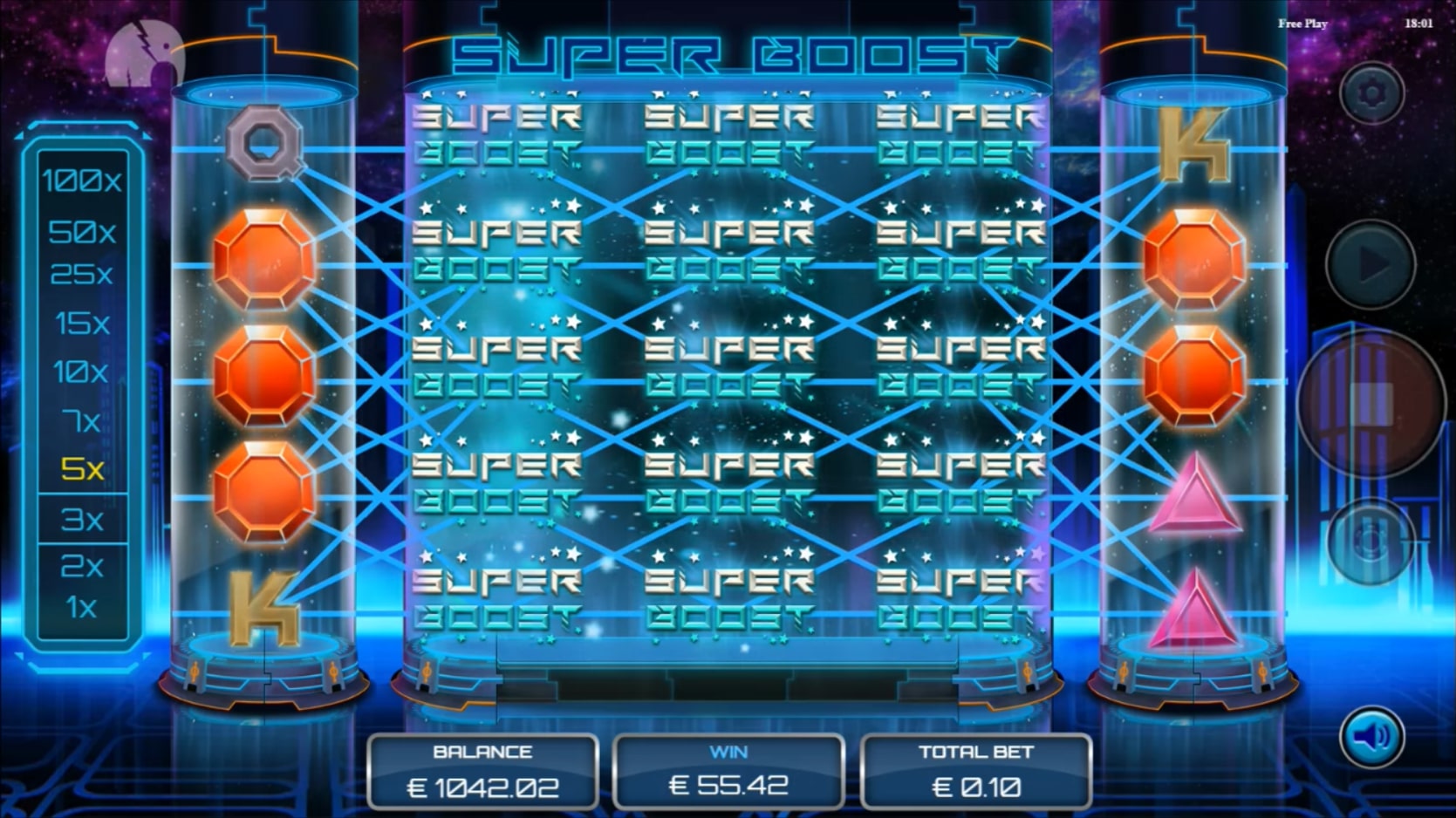 Super Boost - Mega Spin officiel Relax Gaming